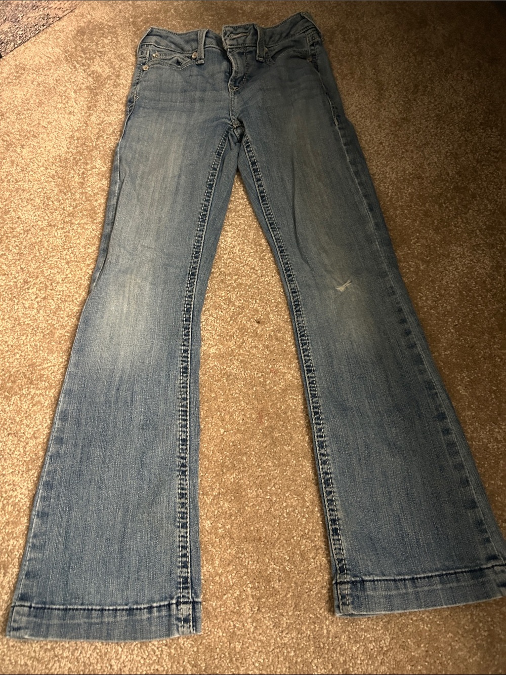 Ariat Light Blue Flare Jeans for Women